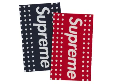 Pre-owned Supreme Tenugui Towel (set Of 2) In Multi