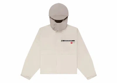 Pre-owned Aimé Leon Dore Men's Aime Leon Dore X New Balance Nylon Windbreaker In Cream