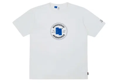 Pre-owned Ader Error Men's  X Converse Shapes T-shirt In Cloud Dancer