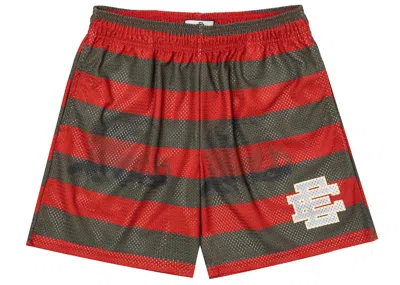 Pre-owned Eric Emanuel Men's  Ee Basic Short In Sweater/oil Stains