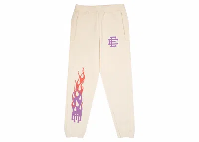 Pre-owned Eric Emanuel Men's  Ee Basic Sweatpant (ss23) In Off White