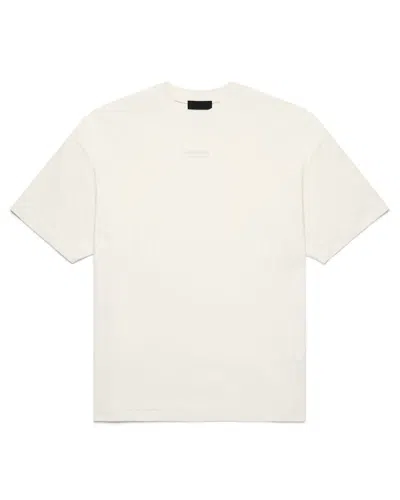 Pre-owned Fear Of God Men's  Essentials Tee Shirt In Cloud Dancer In Gray