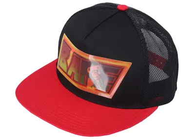 Pre-owned Bape Lenticular Emblem Mesh Cap In Black