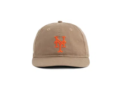 Pre-owned Aimé Leon Dore X New Era Washed Chino Mets (2021) Hat In Khaki In Brown