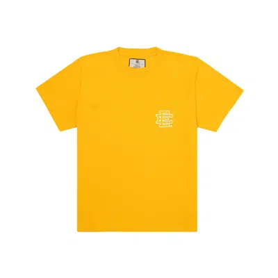 Pre-owned Eric Emanuel Men's  Ee Basic T-shirt In Yellow
