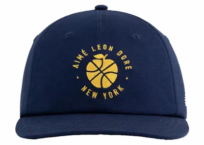 Pre-owned Aimé Leon Dore Men's Aime Leon Dore X New Balance Sonny Ny Hat In Navy Blue