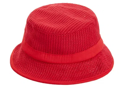 Pre-owned Supreme String Crusher Hat In Red