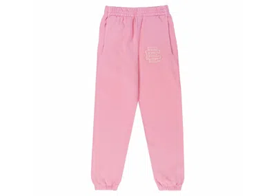 Pre-owned Eric Emanuel Men's  Ee Basic Sweatpant In Pink