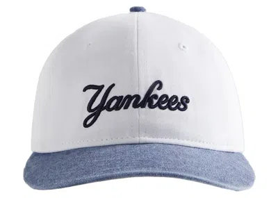 Pre-owned Kith New Era Yankees Script 9fifty Hat In White