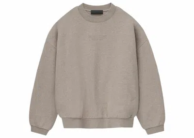 Pre-owned Fear Of God Men's  Essentials Crewneck Sweatshirt In Core Heather