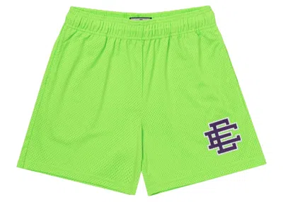 Pre-owned Eric Emanuel Men's  Ee Basic Short In Gecko