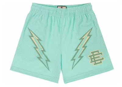 Pre-owned Eric Emanuel Men's  Ee Basic Short In Yucca Bolts
