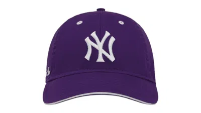 Pre-owned Aimé Leon Dore Men's Aime Leon Dore X New Era Yankees Souvenir Ballpark Hat In Purple