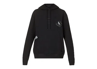 Pre-owned Stampd Men's  X Daniel Arsham Ahs Eroded Hoodie In Black