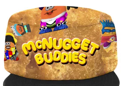 Pre-owned Kerwin Frost X Mcdonald's Mcnugget Buddies Painter's Cap