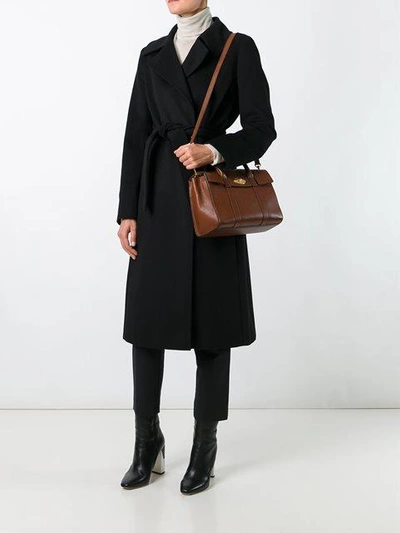 Shop Mulberry Small 'bayswater' Tote In Brown
