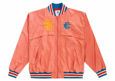Pre-owned Eric Emanuel Men's  Ee Windbreaker In San Diego Padres