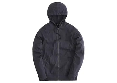 Pre-owned Kith Men's  X Calvin Klein Williams I Zip Up Hoodie In Battleship