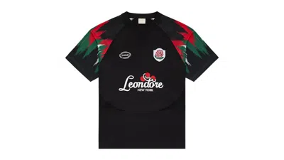 Pre-owned Aimé Leon Dore Men's Aime Leon Dore Team Leon Performance Jersey In Black