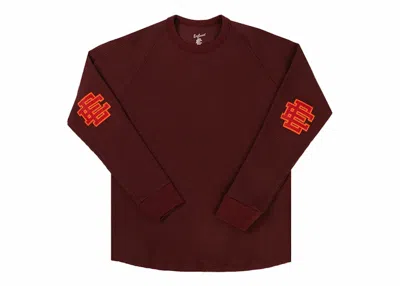 Pre-owned Eric Emanuel Men's  Ee Thermal In Brick/red