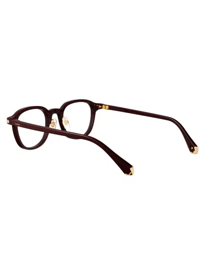 Cartier Burgundy Acetate Glasses Optical