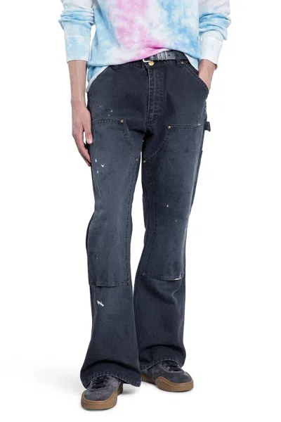 Saint Michael Man Black Jeans