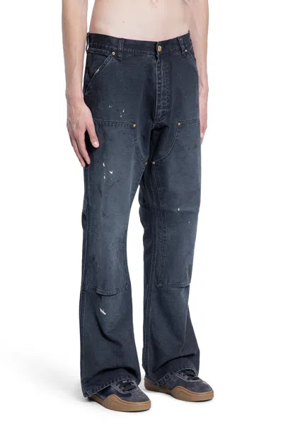 Saint Michael Man Black Jeans