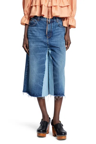 Chloé Woman Blue Jeans