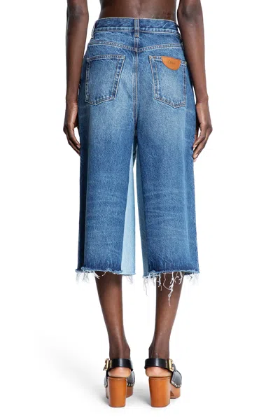 Chloé Woman Blue Jeans