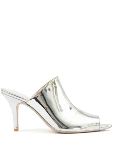 Mm6 Maison Margiela Metallic Open Toe Sandals