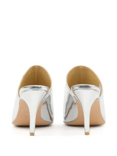 Mm6 Maison Margiela Metallic Open Toe Sandals