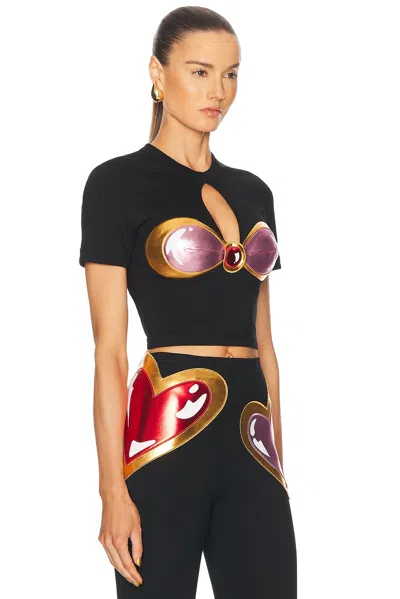 Area Colorblock Gem Cup T-shirt