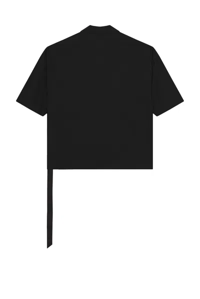 Rick Owens Drkshdw Magnum Tommy Shirt In Black