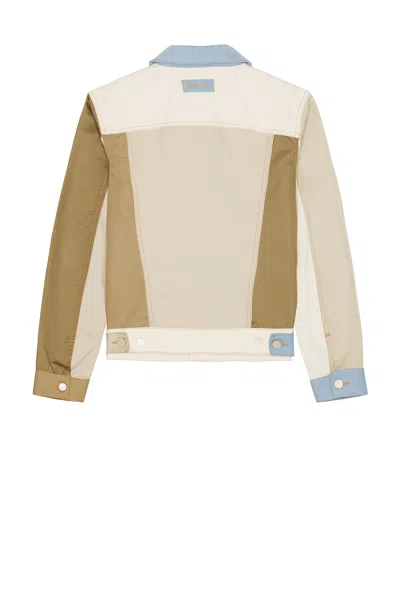 Givenchy Patchwork Jacket In Upcycled Denim