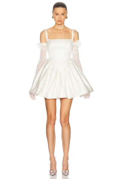 Marianna Senchina First Date Gloves In White