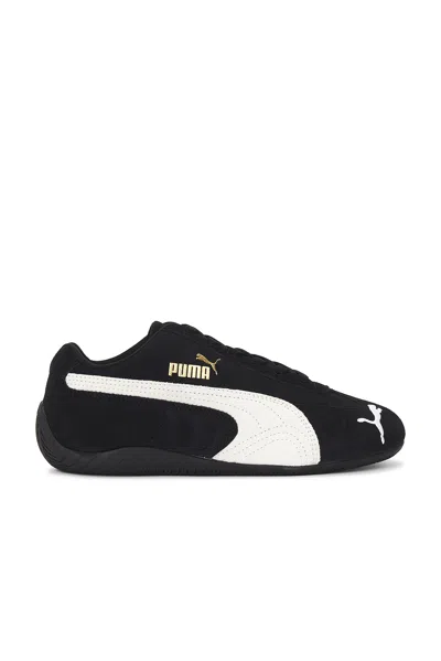 Puma Speecat Og Mesh-panel Slip-on Trainers In Black