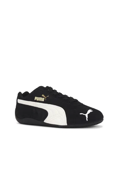 Puma Speecat Og Mesh-panel Slip-on Trainers In Black