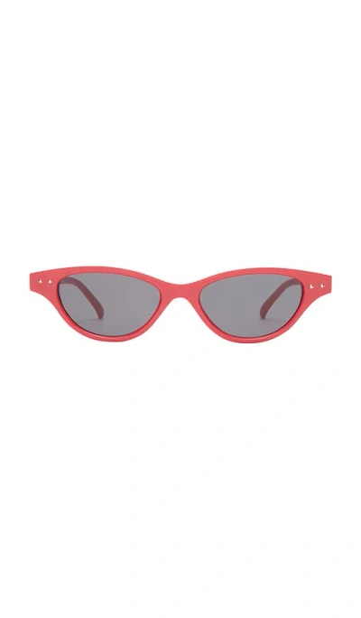 Aire Cybeles 49mm Cat Eye Sunglasses In Red