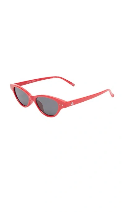 Aire Cybeles 49mm Cat Eye Sunglasses In Red