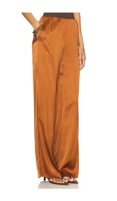 Good American Satin Pull-on Pants In Pattern