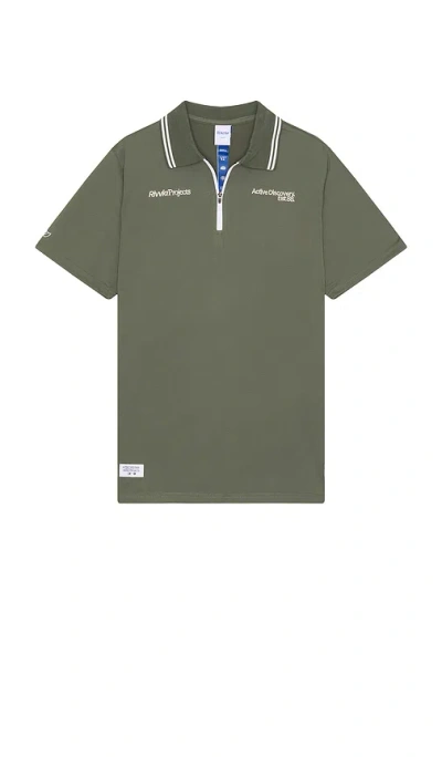 Rivvia Projects Swing Foundation Polo In Green