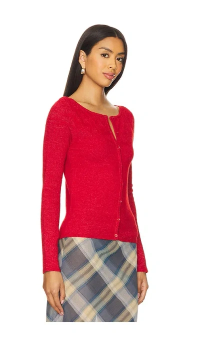 Peachy Den The Claudine In Red