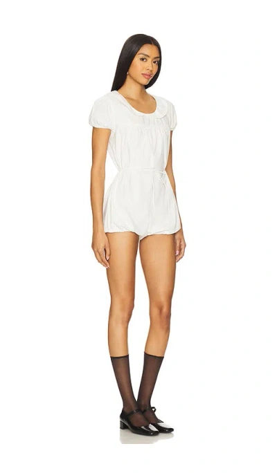 Lioness Riptide Romper In White