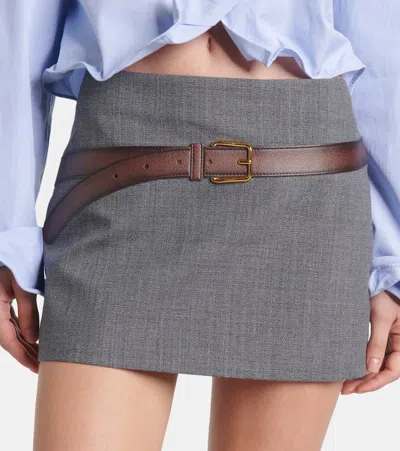 贴花迷你半身裙