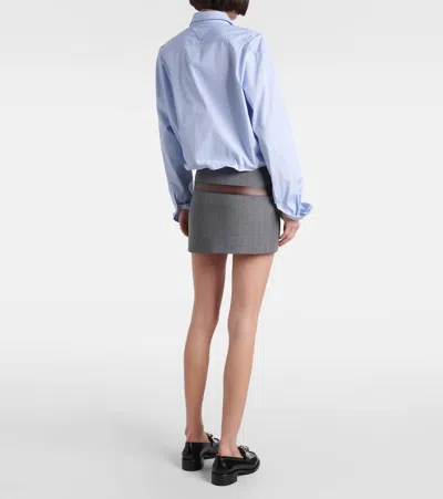 贴花迷你半身裙