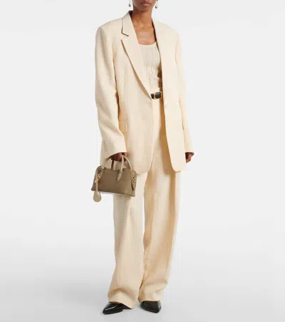 Stella Mccartney Oversized Blazer In White