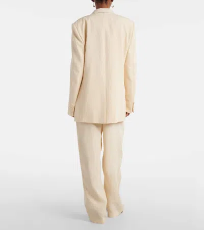 Stella Mccartney Oversized Blazer In White