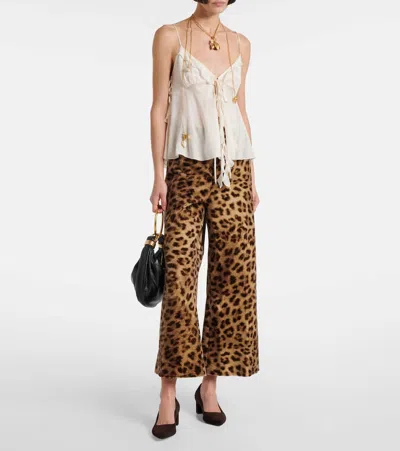 Gianvito Rossi Decollette Piper Pump In Soft Suede With Pointed Toe In Brown