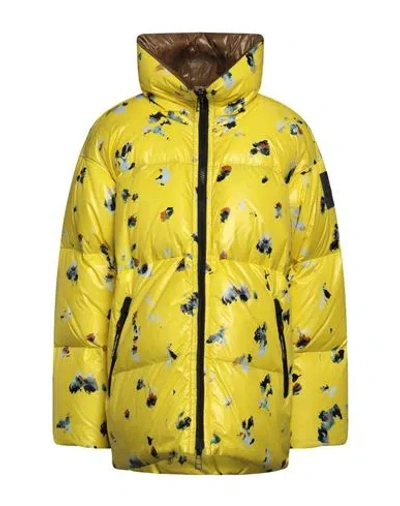 Peuterey.plurals Peuterey. Plurals Woman Puffer Yellow Size M Polyamide