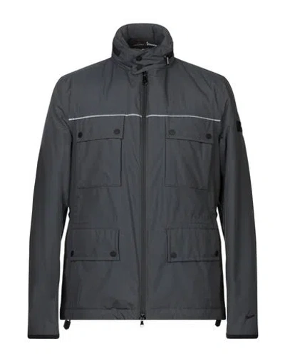 Peuterey Man Jacket Grey Size Xxl Polyamide, Elastane